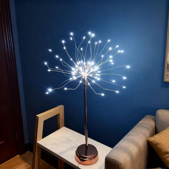 LED Dandelion Lamp with Data Cable - 3D Floating Illusion Night Light, 16 Color Changing RGB Glass Dome Lamp, Holographic Table Decor for Bedroom Living Room, Magical Gift for Women Girls