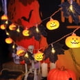 thumbnail image 1 of LED Dark Simulation Maple Leaf Pumpkin Light String Halloween Outdoor Festival Decoration Lights, 1 of 6