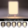 LED Daylight Lamp 20000 Lux Cool & Warm Light Therapy Lamp Against
