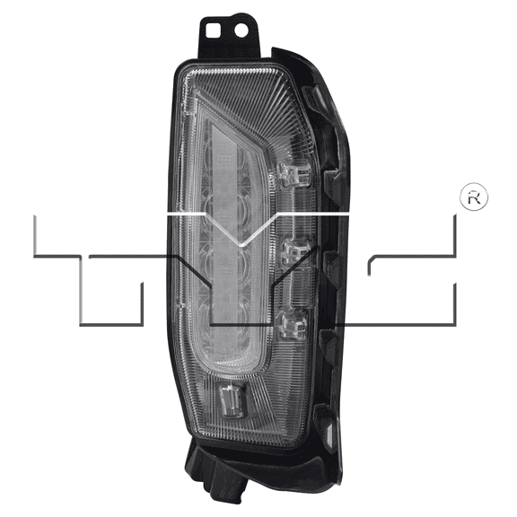 LED Daytime Running Light DRL for 15-18 Toyota Prius-V Right Passenger TO2563101