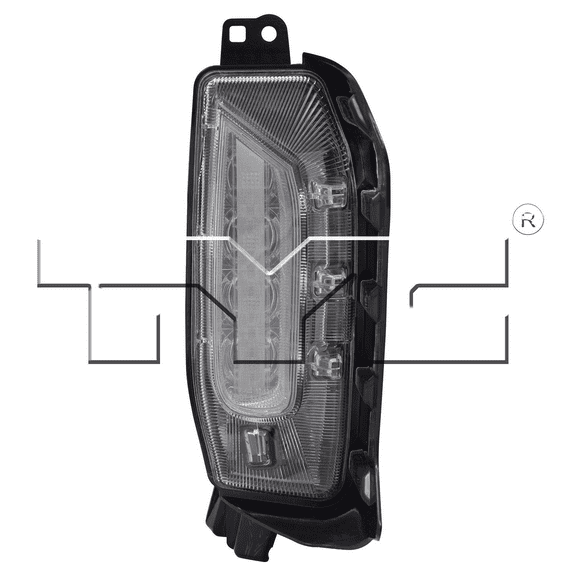 LED Daytime Running Light DRL for 15-18 Toyota Prius-V Right Passenger TO2563101