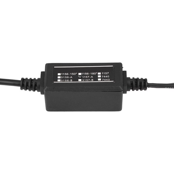 LED Decoder Adapter LED Decoder Adapter Anti Hyper Blink Flash Error Cancel Canbus for Most Cars 2pcs