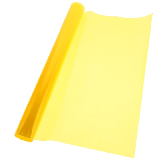 LED Decoration Car Tail Light Film 120.00X30.00X0.10CM Yellow