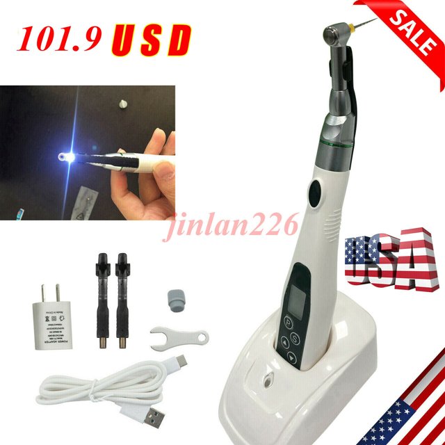 LED Dental Endodontic Endo Motor Handpiece Ysmart + Root Canal Apex Locator Apex Finder