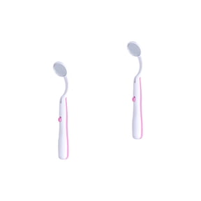 LED Dental Mirror with Light, 2pcs Oral Inspection Tool for Teeth, Gums & Tongue