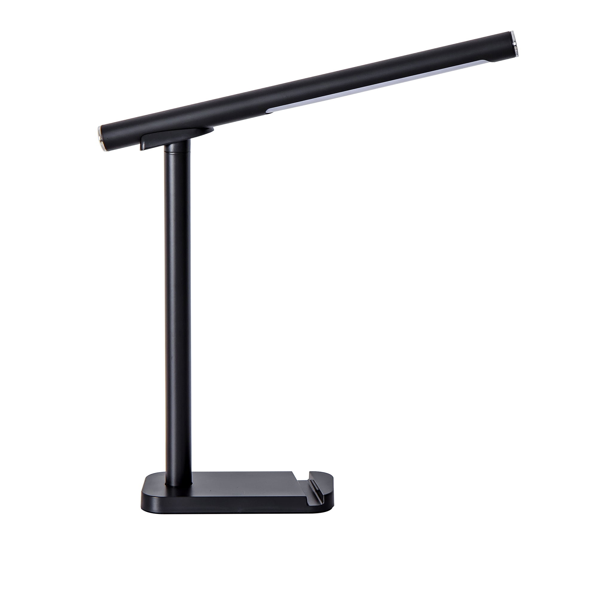 LED Desk Lamp (Black), 360° Flexible Gooseneck, USB Charging Port, 5 Lighting Modes & Stepless Dimmable Brightness. Ideal for Reading, Working, Studying & Crafting.
