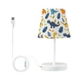 thumbnail image 1 of LED Desk Lamp Cartoon Dinosaur and Leaf Table Nightstand Lamps with 3 Color Temperatures for Home Bedroom Living Room Decor 6x11, 1 of 8