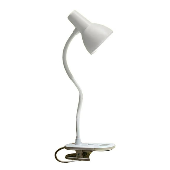 LED Desk Lamp Clip On with 16 LED Bulbs, 3 Lighting Modes, Flexible Gooseneck, USB Powered, Eye Protection Diffuser, 5 W