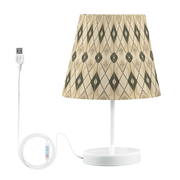 LED Desk Lamp Coffee Block Table Nightstand Lamps with 3 Color Temperatures for Home Bedroom Living Room Decor 8x12