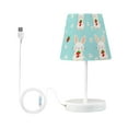 thumbnail image 1 of LED Desk Lamp Cute Rabbit Hold Strawberry Table Nightstand Lamps with 3 Color Temperatures for Home Bedroom Living Room Decor 6x11, 1 of 8