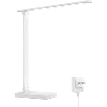 LED Desk Lamp for Home Office Metal Touch Control Desk Light,  Color Modes  Brightness Level, Eye Caring Task Lamp For Reading, Sewing, Crafts, School Supplies, Puzzle Light, Black