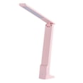 thumbnail image 1 of LED Desk Lamp - Minimalist Office Desk Lamp - Rechargeable Lamp with Bed, Study, and Work Desk Light Modes - Portable Table Desk Lamp for Back to School and Work from Home Setup - Pink,white, 1 of 8