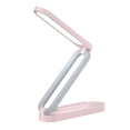 thumbnail image 1 of LED Desk Lamp Rechargeable, Portable, Foldable with 3 Brightness Settings Small Desk Lamp- Ideal for Office & Home Pink, 1 of 8