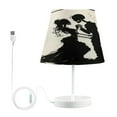 thumbnail image 1 of LED Desk Lamp Skeleton Love Silhouette Table Nightstand Lamps with 3 Color Temperatures for Home Bedroom Living Room Decor 8x12, 1 of 8