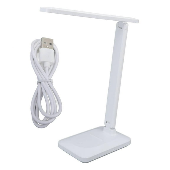 LED Desk Lamp Stepless Dimming 3 Lighting Modes Foldable Eye Protection USB Charging LED Table Light for Reading