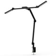 thumbnail image 1 of LED Desk Lamp with Swing Arm, Clamp-On, Dimmable, 5 Brightness Levels, 5 Color Temperatures, Touch Control, Eye-Caring, Adjustable for Home Office & Crafting, 1 of 11