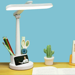 LED Desk Lamp with USB Ports 4 Modes 5 Level Touch Lamp Small Desk Lamp esk Lamp with Clamp for Reading, Study