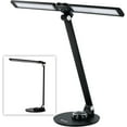 thumbnail image 1 of LED Desk Piano Lamps for Upright Piano or Desk, Table or Workshop Rotatable Aluminum Desk Lamps with USB Charging Port, Eye-Caring Reading Light/3 Lighting Modes/Brightness Adjustable Lamp (Black), 1 of 7