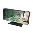 thumbnail image 1 of LED Digital Alarm Clock Large Screen Multipurpose 12/24-Hour Format Projector Ceiling Clock with Time Temperature Display, 1 of 8