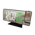thumbnail image 1 of LED Digital Alarm Clock Large Screen Multipurpose 12/24-Hour Format Projector Ceiling Clock with Time Temperature Display, 1 of 8