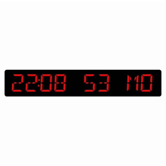 LED Digital Clock Auto for Time Setting Desktop Alarm with Countdown Timer