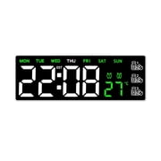 LED Digital Clock With Builts In Pills Medication Alarm System Brightness Adjust