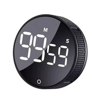LED Digital Countdown Magnetic Alarm Clock Kitchen Study Cooking Timer U.K. Z7U6