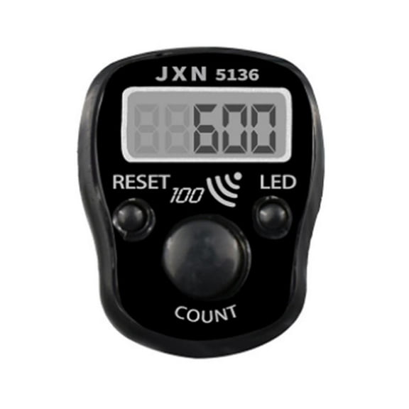 LED Digital Electronic Tally Counter Dhikr/Tasbih/Tasbi/Tasbee Finger D2A9