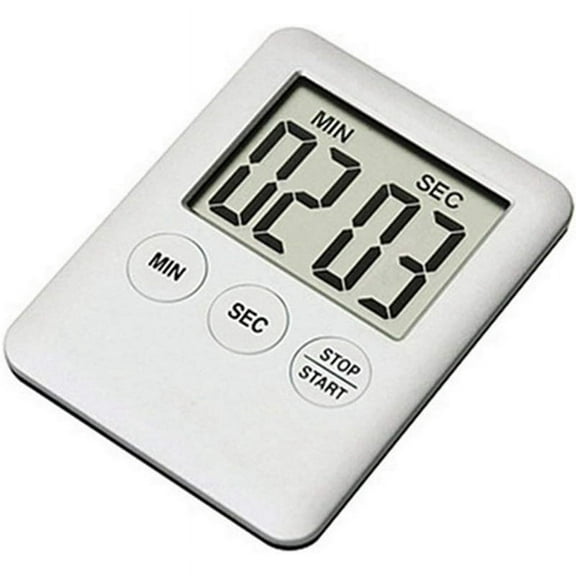 LED Digital Kitchen Electronic Timer Countdown Medication Reminder Kitchen Timer Portable