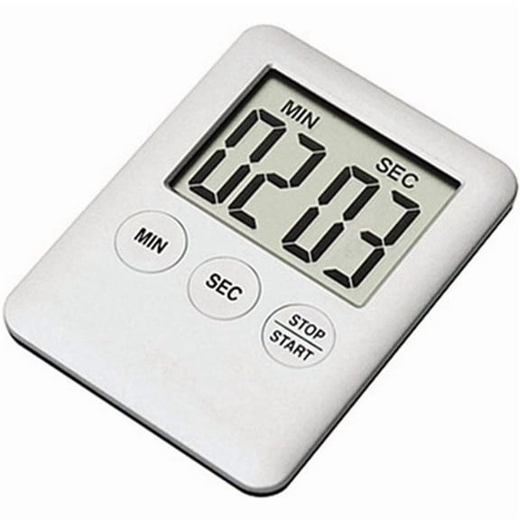 LED Digital Kitchen Electronic Timer Countdown Medication Reminder Portable