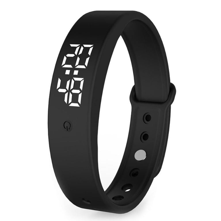 LED Digital Smart Bracelet With Body Temperature Monitoring 