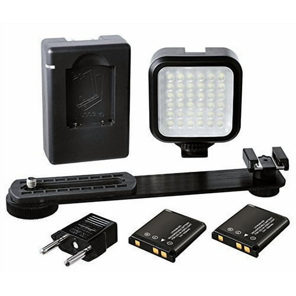 LED Digital Video Light of 36 LEDs 5600K Video Lighting Kit For The JVC GY-HD110U, HD200U MiniDV Camcorders