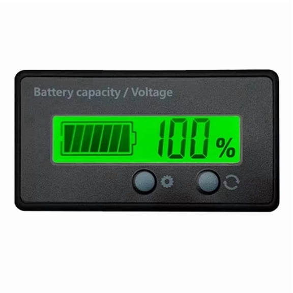 HOT LED Digital Voltmeter Voltage Meter Tester Acid Lead Lifepo4 Lithium Battery 12V/24V/36V/48V Capacity Indicator