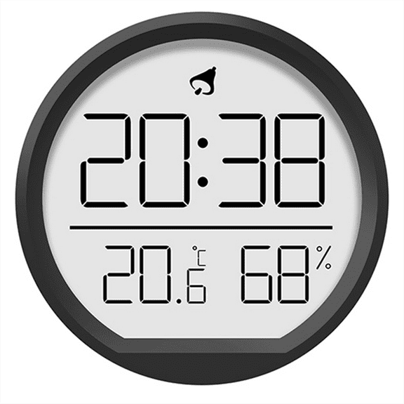 LED Digital Wall Clocks Temperature Humidity Date Display Electronic Table Alarm Clock for Kitchen Study Refrigerator A