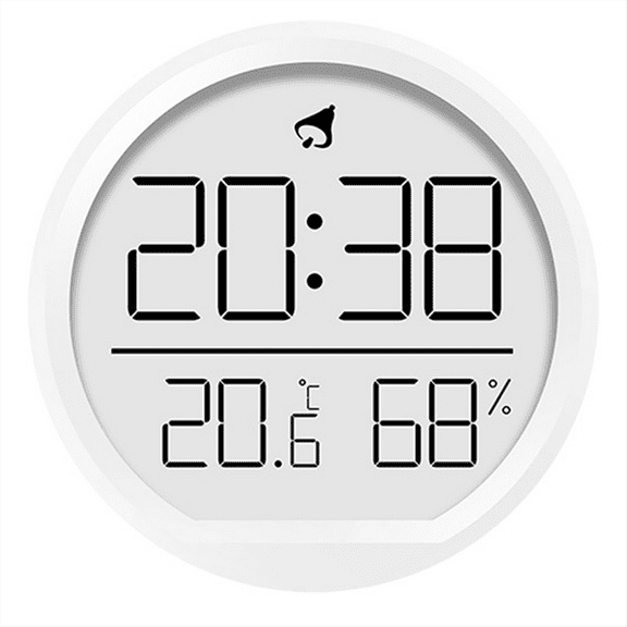 LED Digital Wall Clocks Temperature Humidity Date Display Electronic Table Alarm Clock for Kitchen Study Refrigerator B