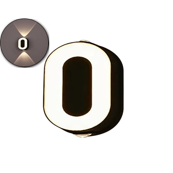 LED Digital Waterproof Wall Wash Spotlights Outdoor Terrace Signboard Store Lights Desk Lamp