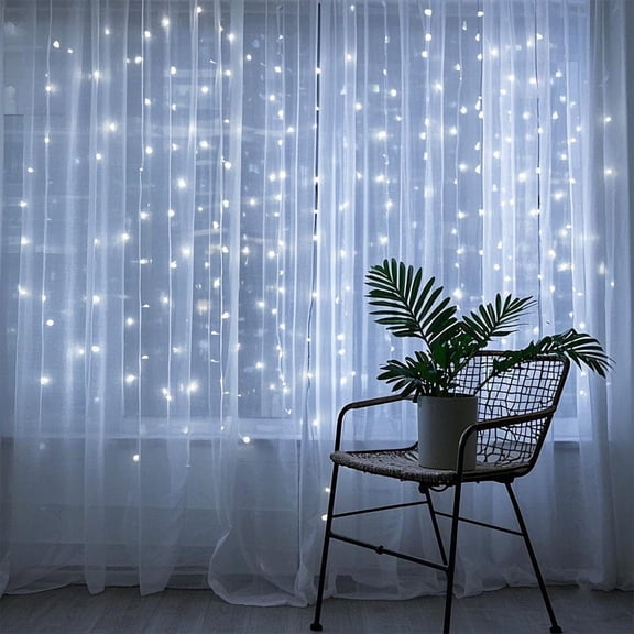 LED Dimmable Fairy Lights with Remote, 8 Modes, USB Powered String Lights for Room Wall Party Xmas Indoor Decor white 1*3m