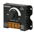 thumbnail image 1 of LED Dimming Controller Knob Stepless Dimming, Surge Current Protection for Single Color LED Lights/Strips, 1 of 8