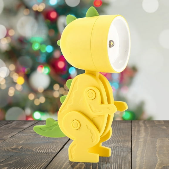 LED Dinosaur Deer Night Light Cartoon Pet Foldable Table Lamp For Kids