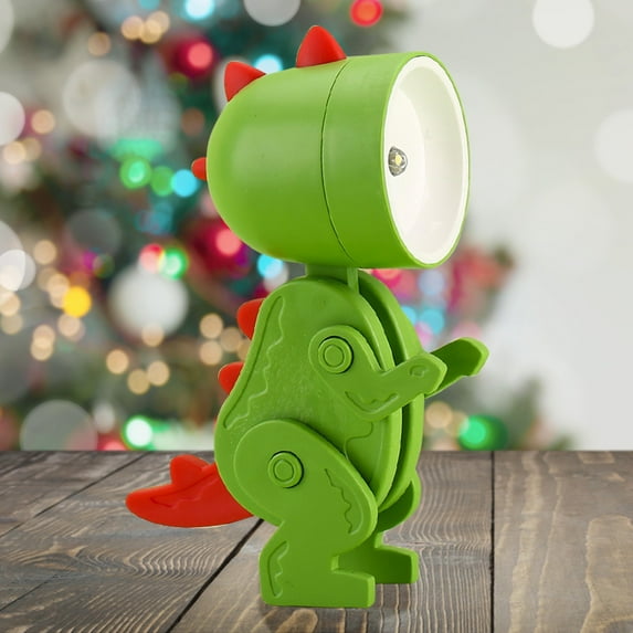 LED Dinosaur Deer Night Light Cartoon Pet Foldable Table Lamp For Kids