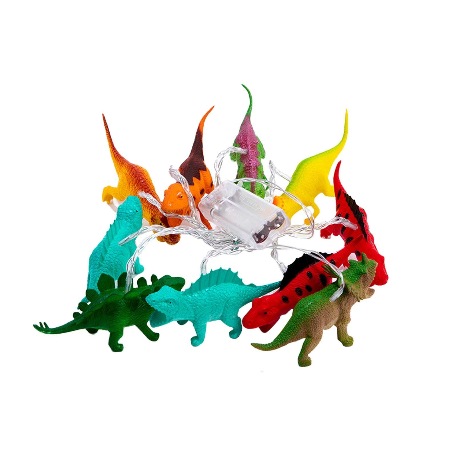 LED Dinosaur String Lights Dinosaur Room Decor For Boys Christmas Party