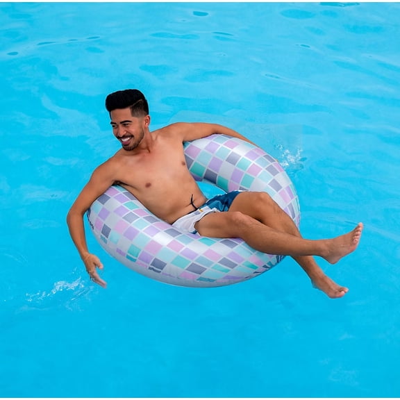 LED Disco 42" Jumbo Beach and Pool Tube