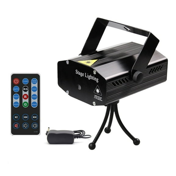 LED Disco Light Projector 5W Voice Control DJ Controller Stage Light For New Year Birthday Party ,Easy to Install