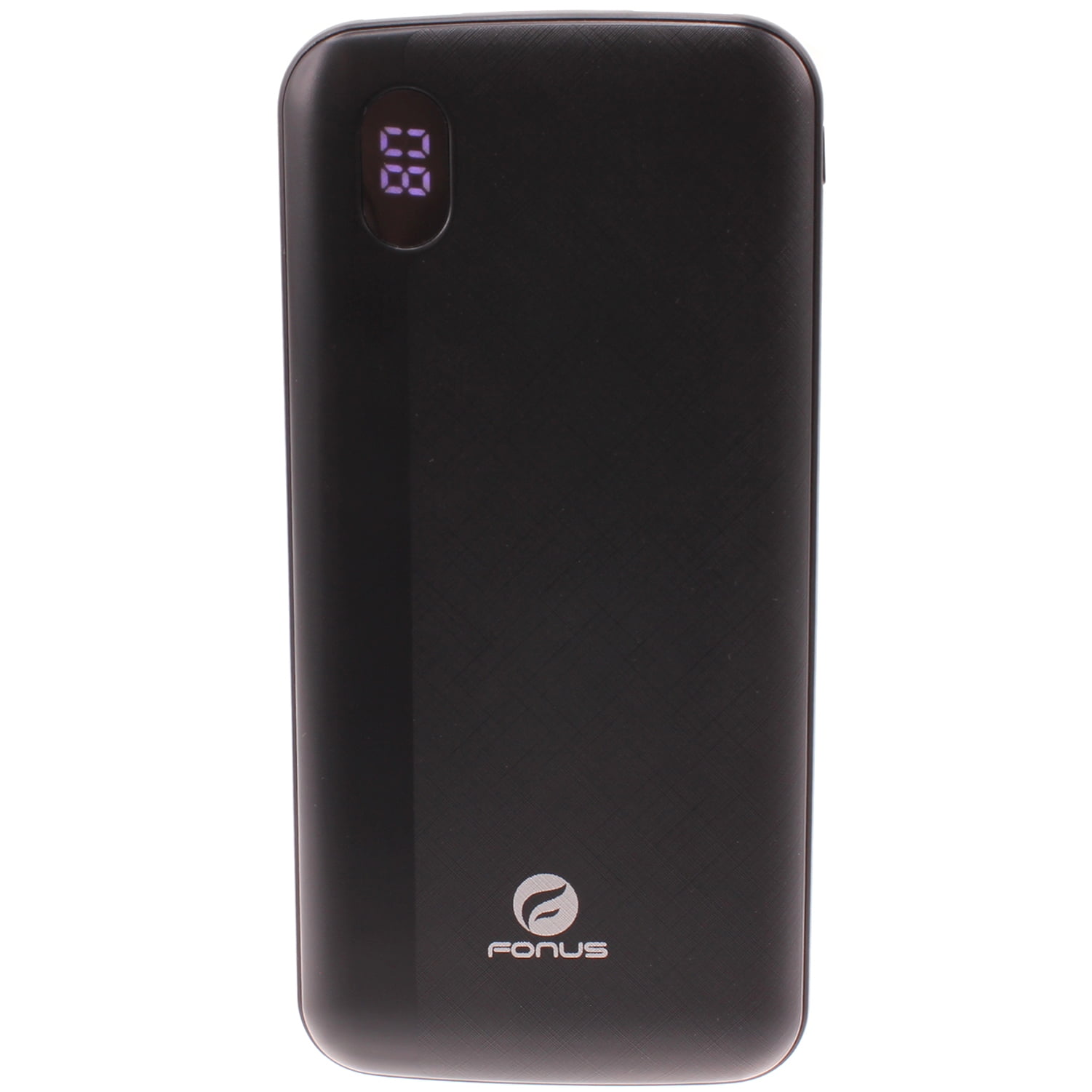 LED Display 10000mAh Power Bank for Motorola Razr (2023), Edge (2023) - Backup Battery Portable Charger Slim 2-Port USB 1-Port USB-C