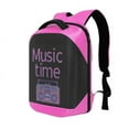thumbnail image 1 of LED Display Backpack Business travel Laptop Backpack Men DIY Smart Backpack school Backpack woman WIFI Multimedia Backpack, 1 of 5