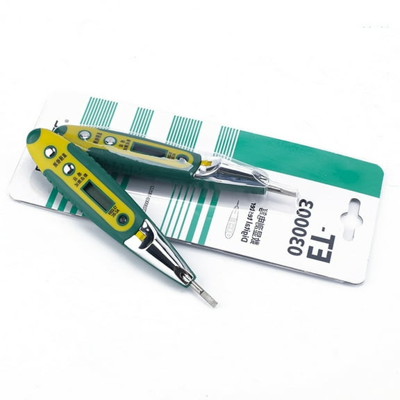 LED Display Electrical Tester with Light Digital Voltages Test Detector Pen Tester Pencil Electrician Tool