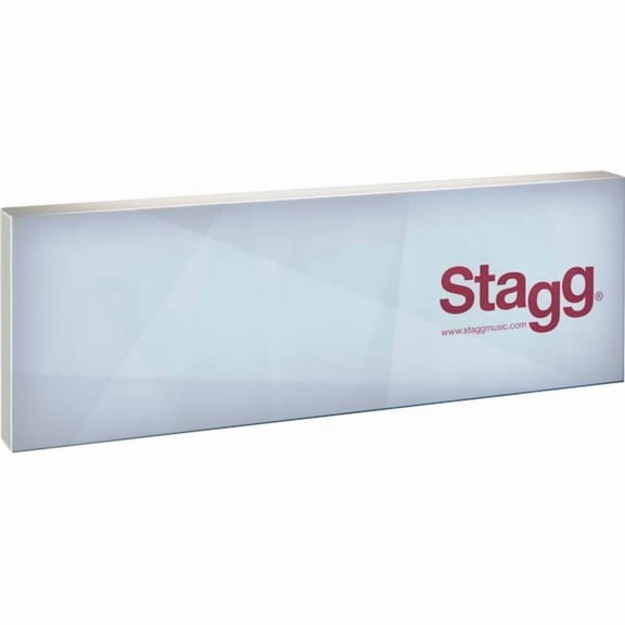 Stagg 20889 120 x 40 x 8 cm Slatwall Cymbal LED
