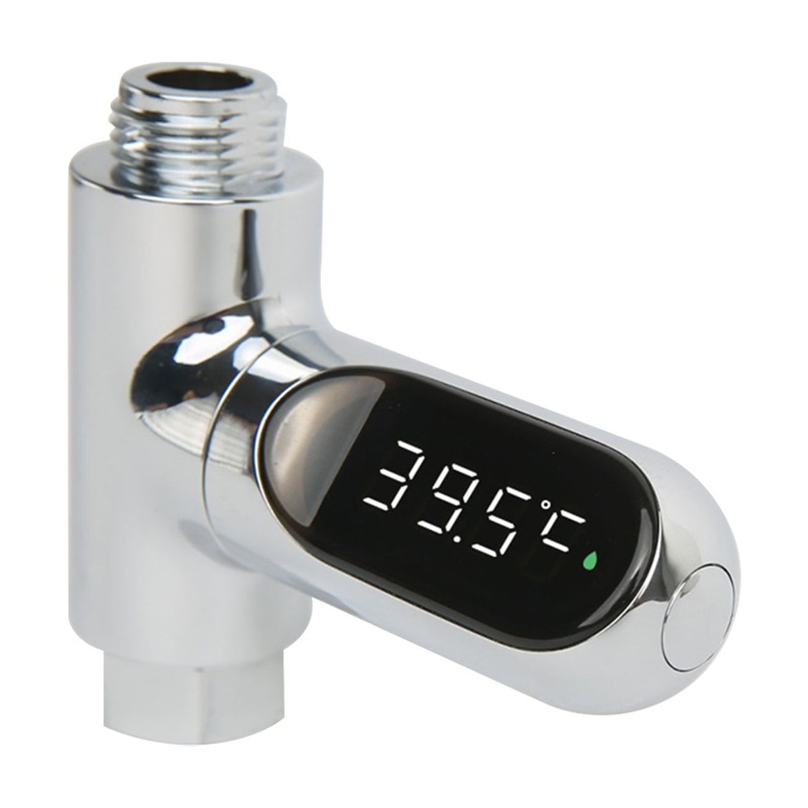 LED Display Water Shower Thermometer 5°C-85°C Self-Generated Electricity Water Temperature Monitor Smart Meter Thermometer ,Energy Saving