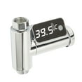LED Display Water Shower Thermometer Rotatable Screen Waterproof Easy