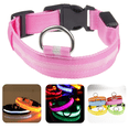 thumbnail image 1 of LED Dog Collar, Light Up Dog Collar Adjustable USB Rechargeable Super Bright Safety Light Glowing Collars for Dogs, 1 of 5
